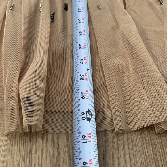 NWT Adrianna Papell Women's Cap Sleeve Linear Beaded Gown. Size 12 - Picture 11 of 13